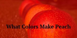 What Colors Make Peach