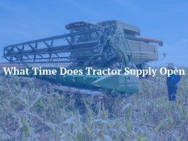 What Time Does Tractor Supply Open