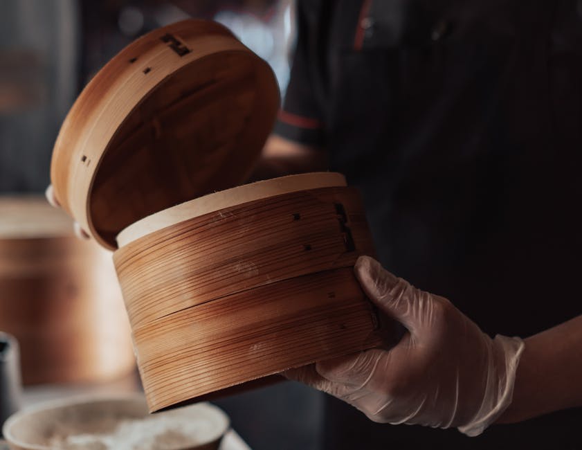 It couldn't be simpler to use a bamboo steamer.