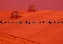 What Size Bush Hog For A 40 Hp Tractor